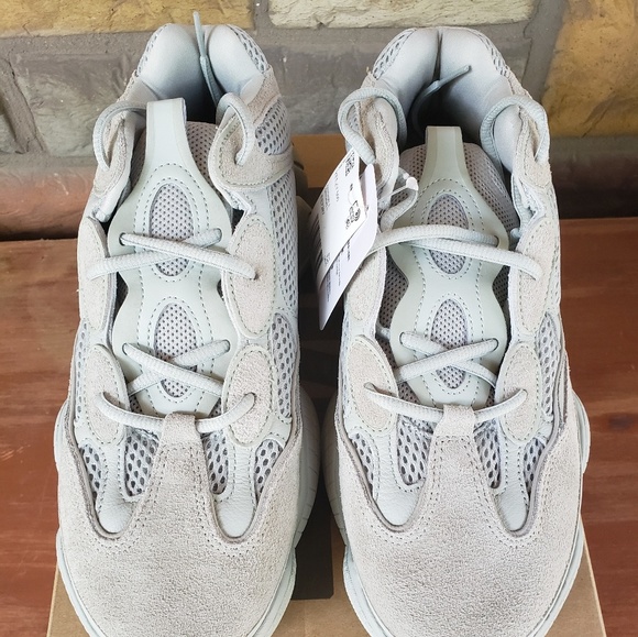 ***SOLD!!!***NWT Yeezy 500 Boost Salt Sz 10 - Picture 2 of 8